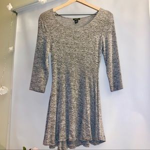 💃🏽 2 for $20 Bundle Dress Grey Mini Swing Sleeve